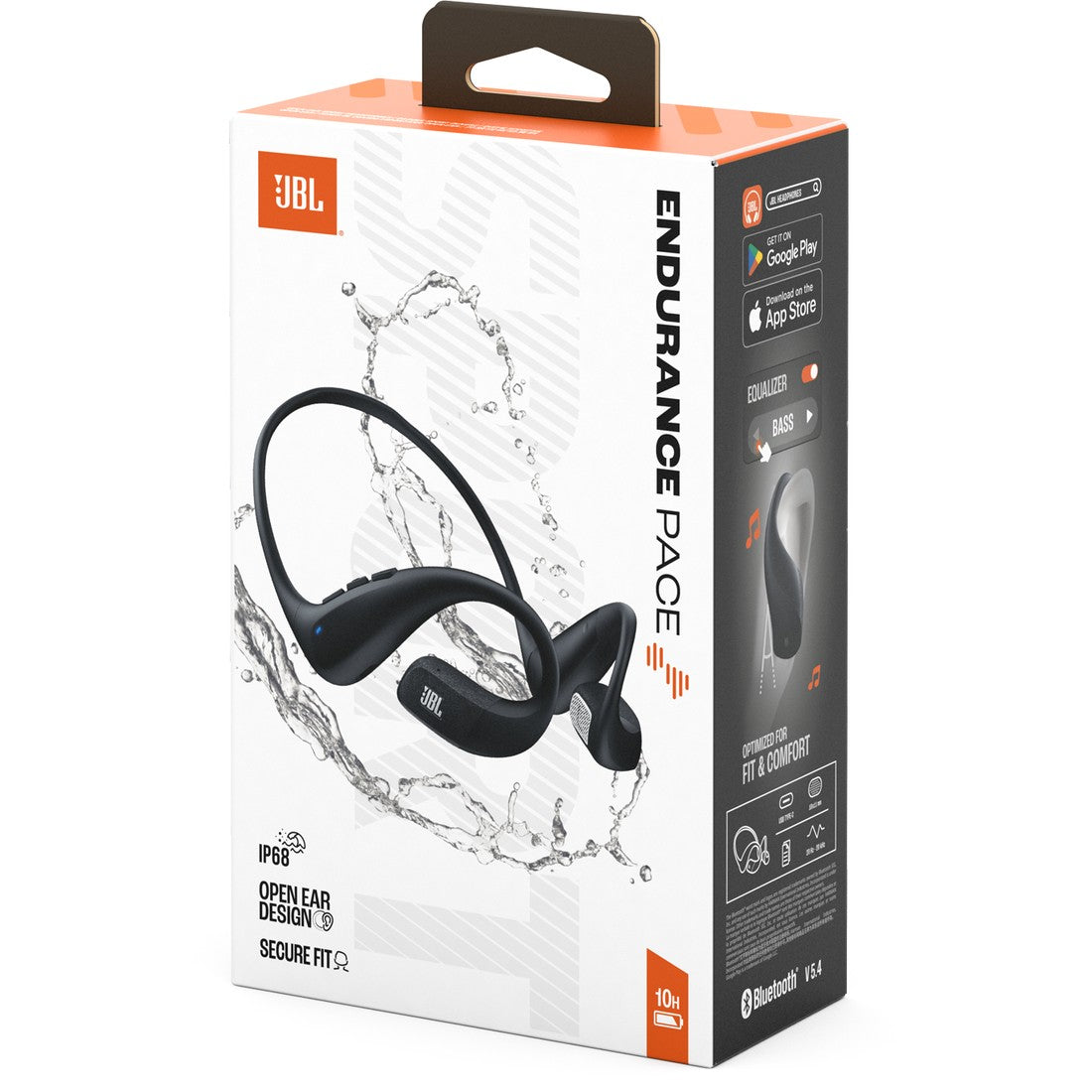 JBL Endurance Pace - Black / Gray - Open-Ear Sport Headphones - Detailshot 15