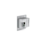 Blustream DA22XLR-WP-US Dante Audio Wall Plate with 2x2 XLR Conversion
