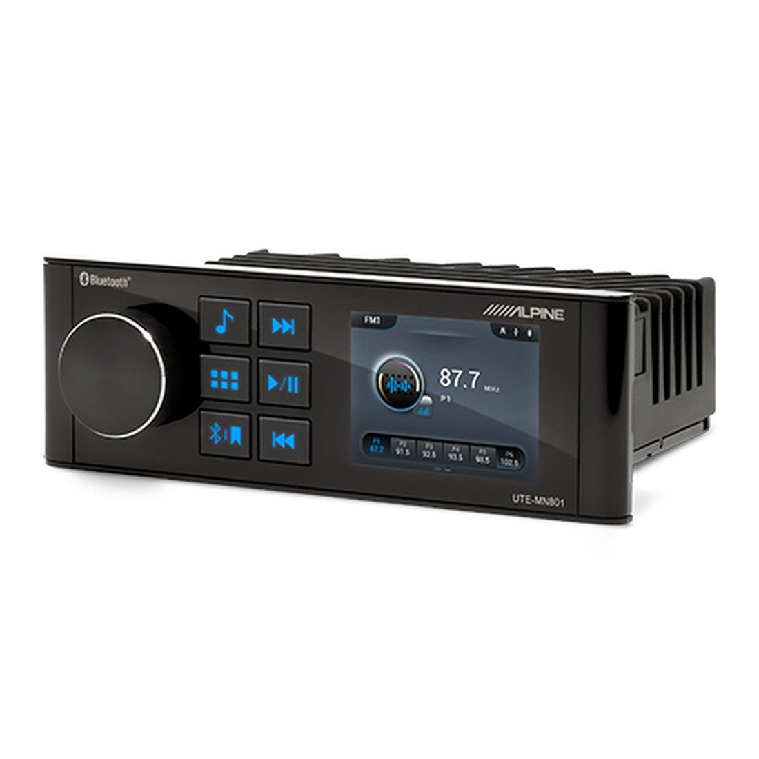 Alpine UTE-MN801 Waterproof Marine Bluetooth Receiver with NMEA 2000