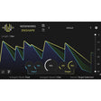 Enshape transient designer plugin, advanced view: input and target envelopes over the waveform, Attack, Release and Mix controls and the Autogain settings