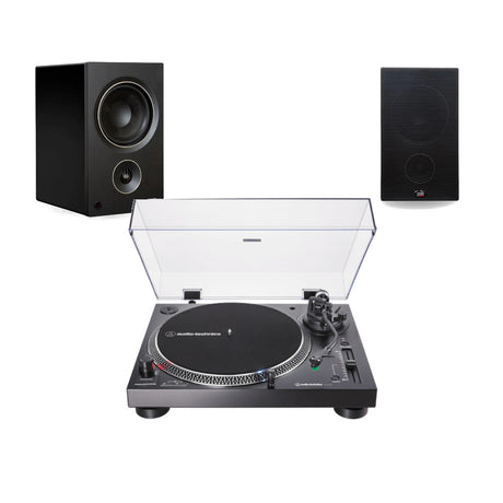 Audio-Technica LP120XUSB and PSB AM5 bundle