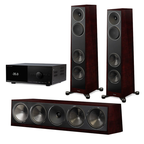 Anthem MRX 1140 8K AV Receiver | Paradigm Founder 80F Floor Standing Speakers | Founder 90C Center Channel Speaker Bundle