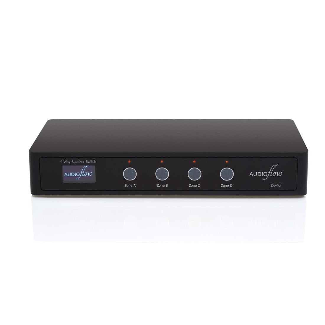 Audioflow 3S-4Z 4-Way Smart Speaker Switch - Wireless Control System ...