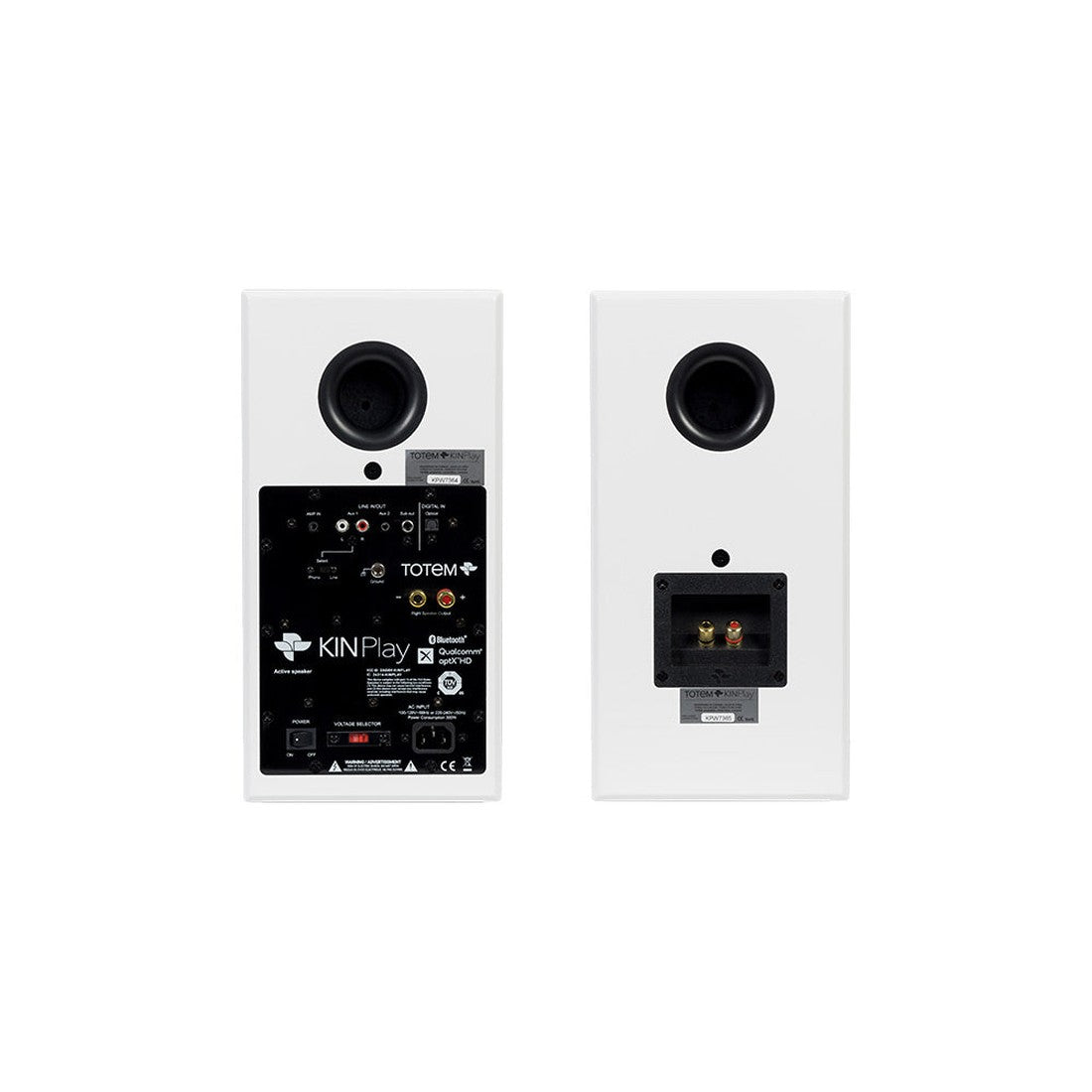 KIN PLAY Bluetooth Powered Bookshelf Speaker (pair)