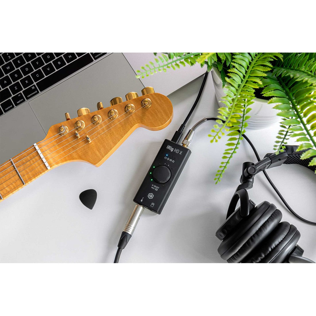 IK Multimedia iRig HD X Guitar Audio Interface with USB-C (1143260)