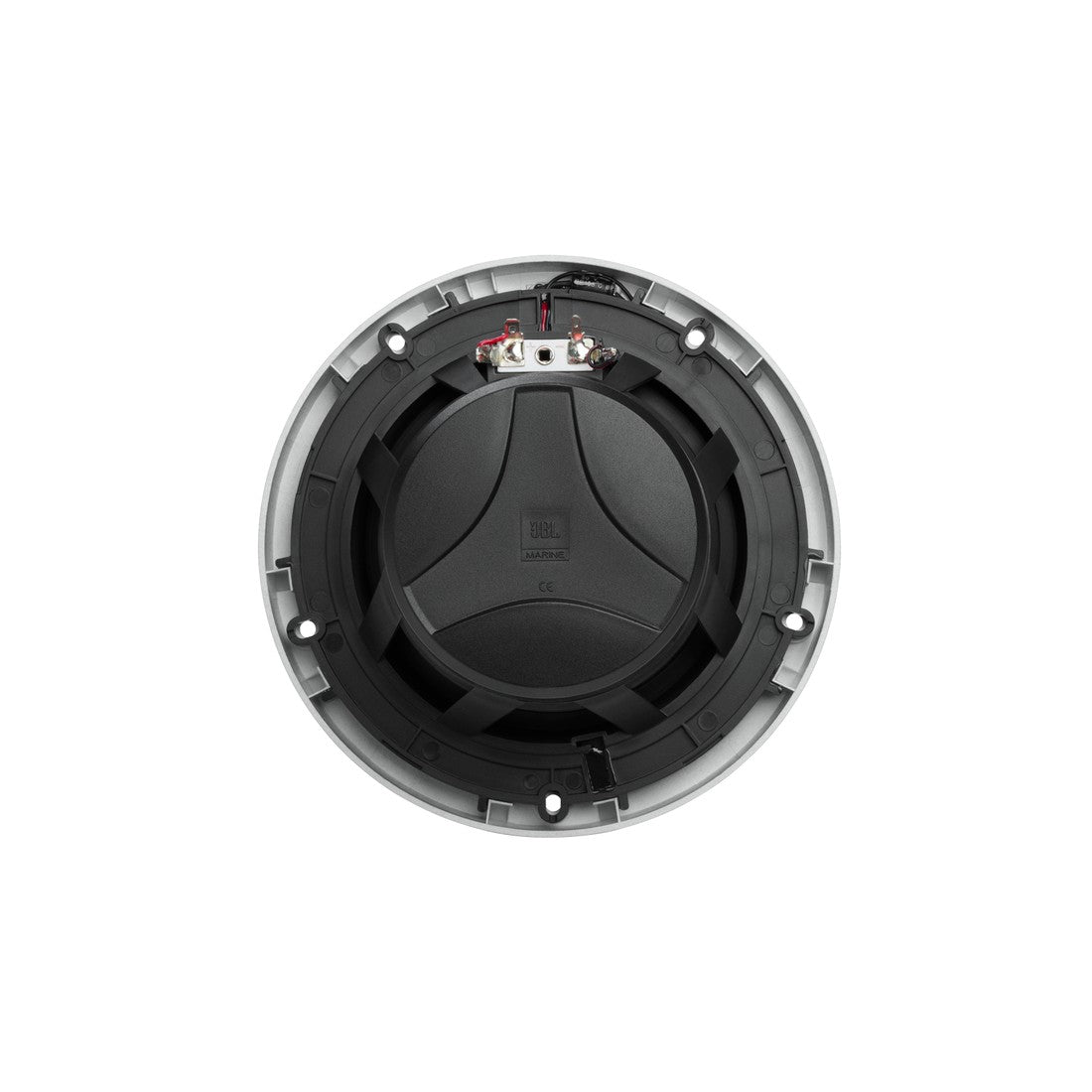 Stage Marine 6-1/2-inch Speaker - Grey - Back