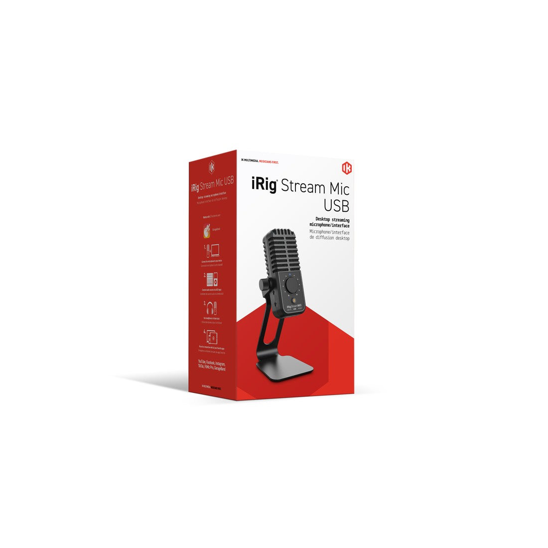 IK Multimedia iRig Stream Mic USB Stereo USB Microphone Interface (1143456)