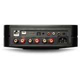 Back panel of Bluesound POWERNODE showing inputs and outputs