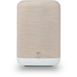 Bluesound PULSE FLEX wireless speaker in white/tan