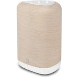 Bluesound PULSE FLEX wireless speaker in white/tan