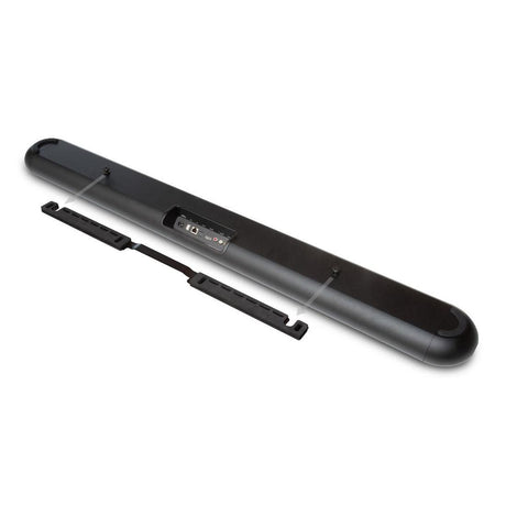 Bluesound Pulse Cinema sound bar underside showing mounting bracket