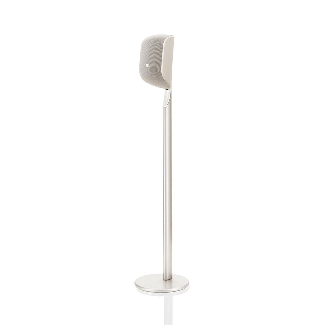 One of Bowers & Wilkins M-1 Speaker Stands, in matte white