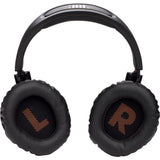 JBL Quantum 350 Wireless - Black - Wireless PC gaming headset with detachable boom mic - Detailshot 1