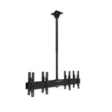 Kanto CM600B4B Back-to-Back Quad Screen Ceiling Mount with 360-Degree Rotation