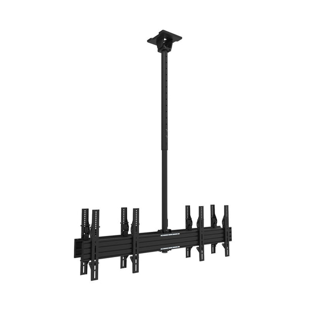 Kanto CM600B4B Back-to-Back Quad Screen Ceiling Mount with 360-Degree Rotation