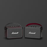 Marshall KILBURN II BURGUNDY speaker in burgundy and black.
