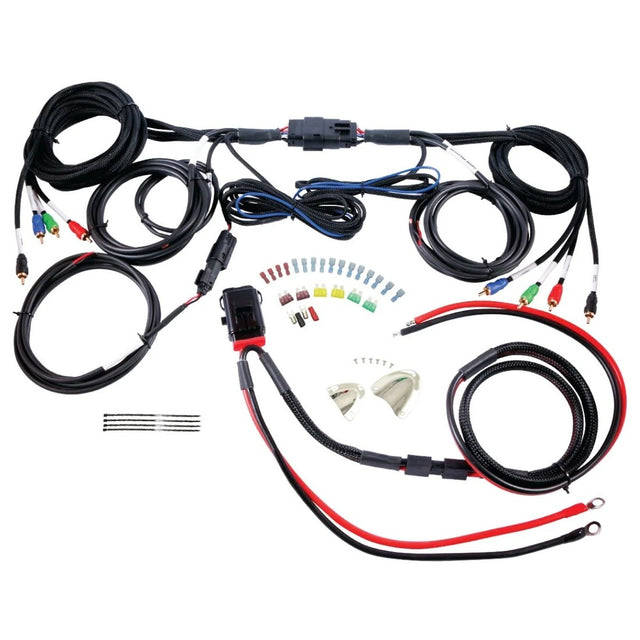 Cerwin Vega CMHR4 4-Channel Amplifier Installation Kit for 1998-2023 Harley Davidson Models