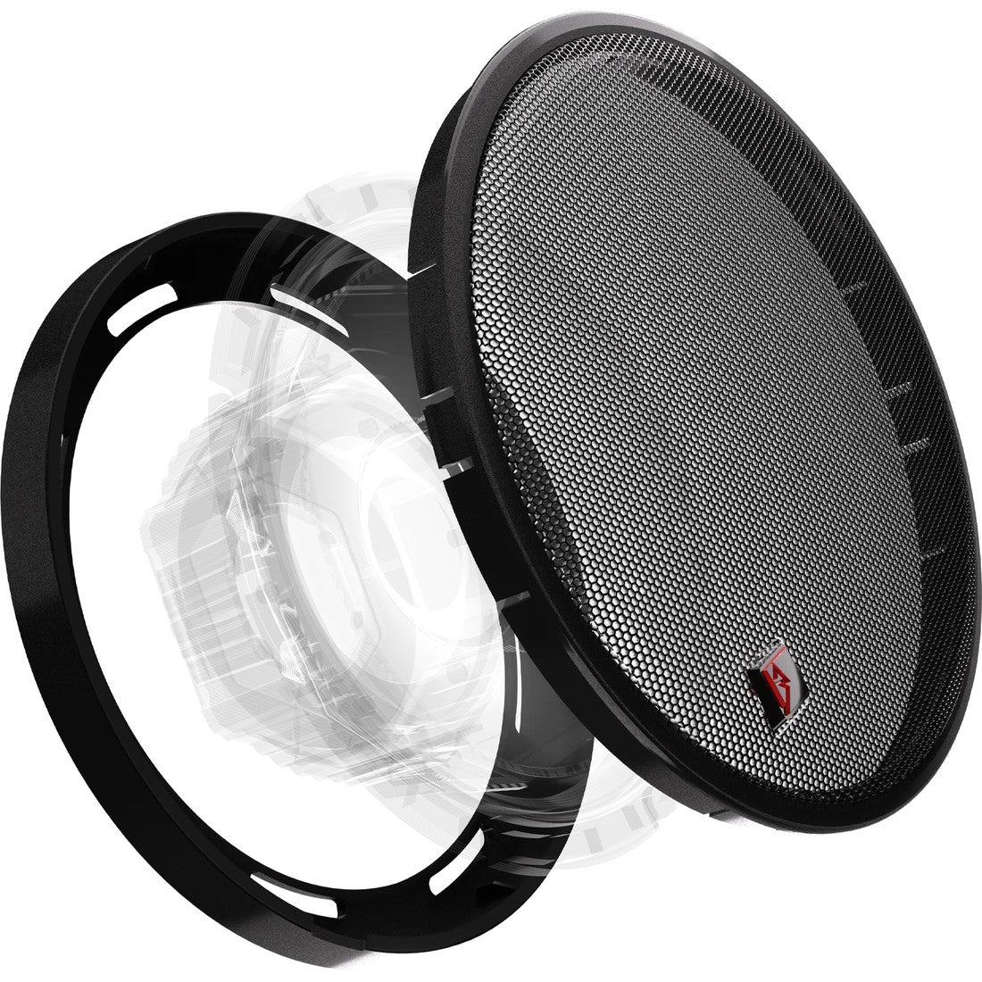 Rockford Fosgate GS-65 Punch V2 6.5" Surface Mount Speaker Grilles - Pair