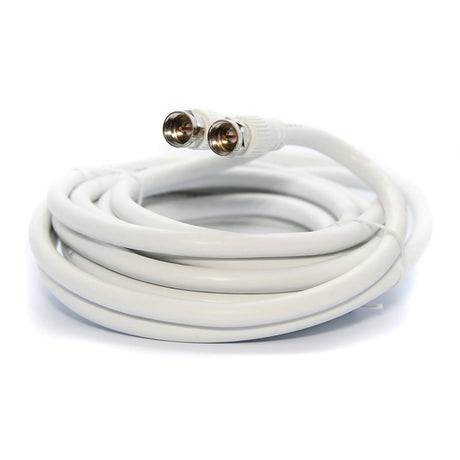 Ultralink RG6 Coaxial Cable with F Connector - 3.6m/12ft