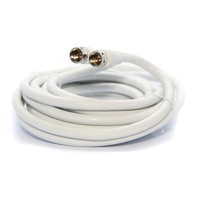 Ultralink RG6 Coaxial Cable with F Connector - 3.6m/12ft