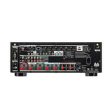 Denon AVR-X2500H 7.1ch AV Receiver rear I/O panel