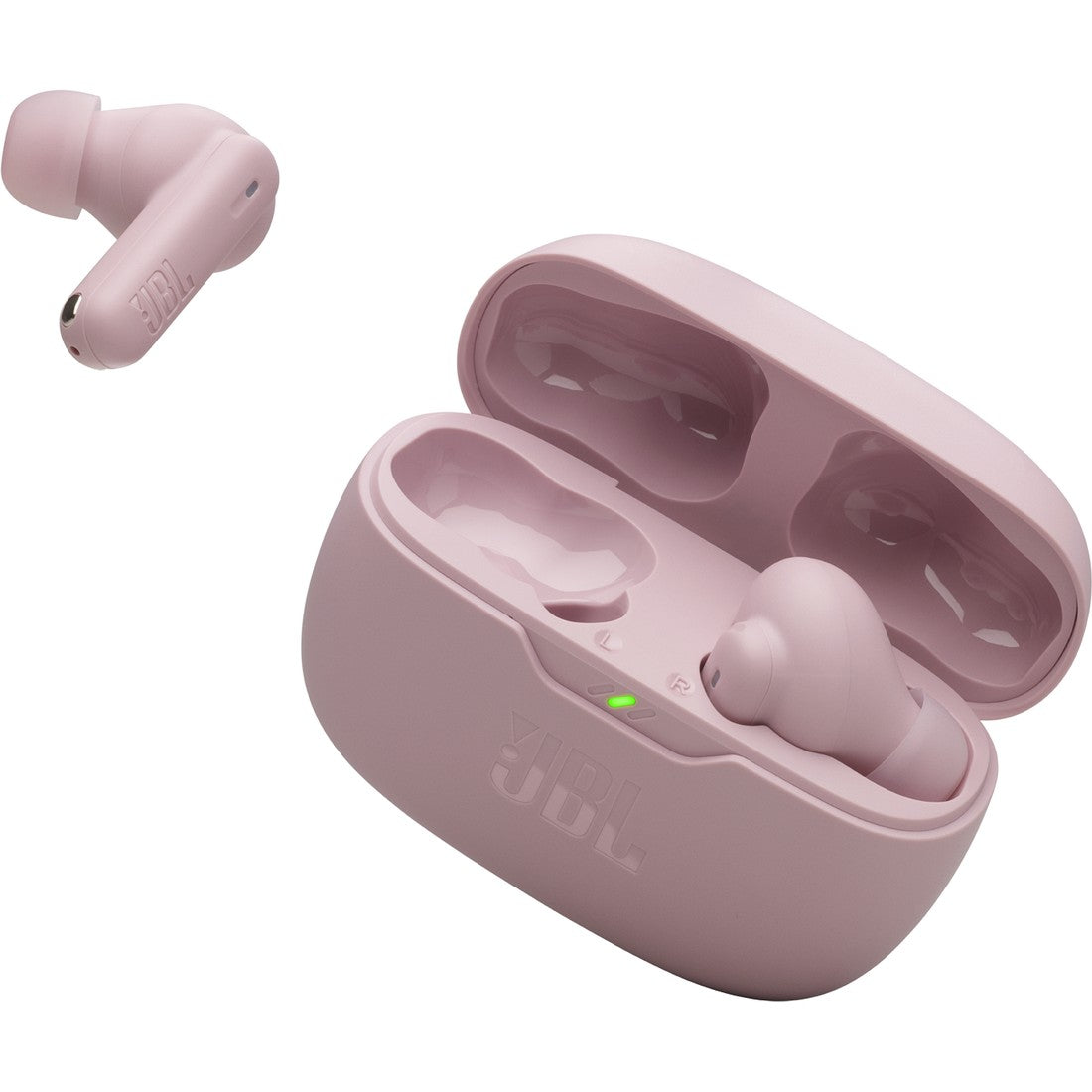 JBL Vibe Beam 2 - Pink - True Wireless Noise Cancelling Earbuds - Detailshot 2
