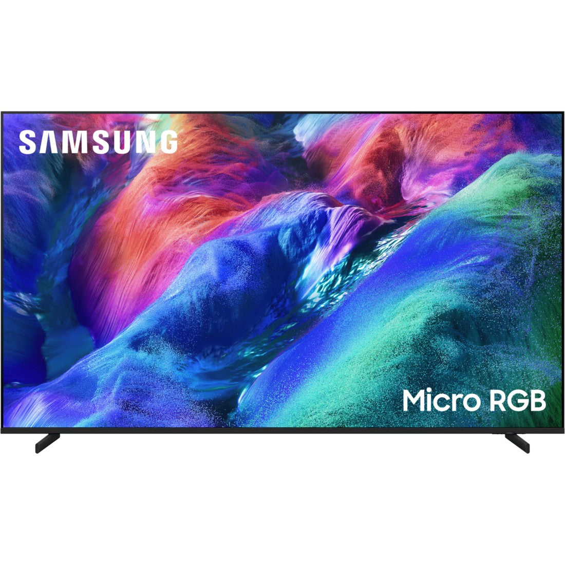 Micro RGB R85H 4K Samsung Vision AI Smart TV (2026) Front2 Titanium Black 