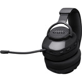 JBL Quantum 360X Wireless - Black - Wireless over-ear gaming headset with detachable boom mic - Detailshot 2