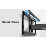 ErgoAV Motion Mount hide hardware with Magnetic Covers