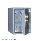 INKAS Triton RSC-Rated Residential Burglary Safe with 1-Hour Fire Protection - Grey