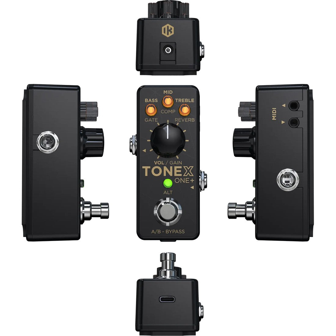 IK Multimedia TONEX ONE+ Guitar Amp Modeler Pedal 