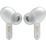 JBL Live Pro 2 TWS - Silver - True wireless Noise Cancelling earbuds - Back