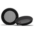 Rockford Fosgate GF-6 Punch V2 6" Flush Mount Speaker Grilles - Pair