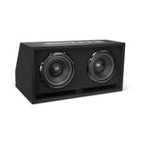 Alpine W-DB10V Bass Series Wedg-E Dual 10" Vented Subwoofer Enclosure