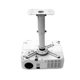 Kanto P101W Universal Ceiling Projector Mount with 9" to 12" Extension - White