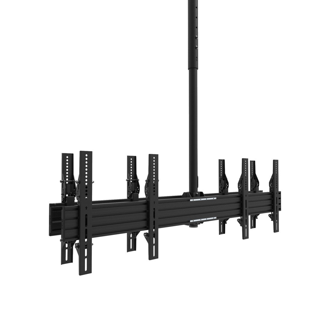 Kanto CM600B4B Back-to-Back Quad Screen Ceiling Mount with 360-Degree Rotation