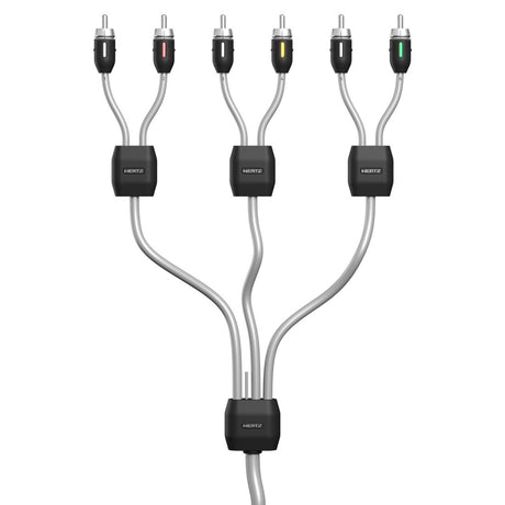 Hertz HMLC6 3 6-Channel Marine RCA Cable - 1 Meter (HMLC63)