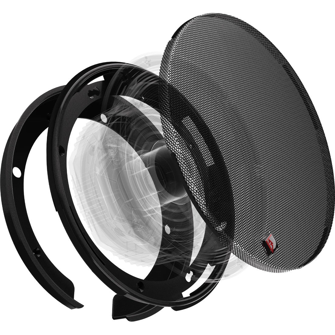 Rockford Fosgate GF-8 Punch V2 8" Flush Mount Speaker Grilles - Pair