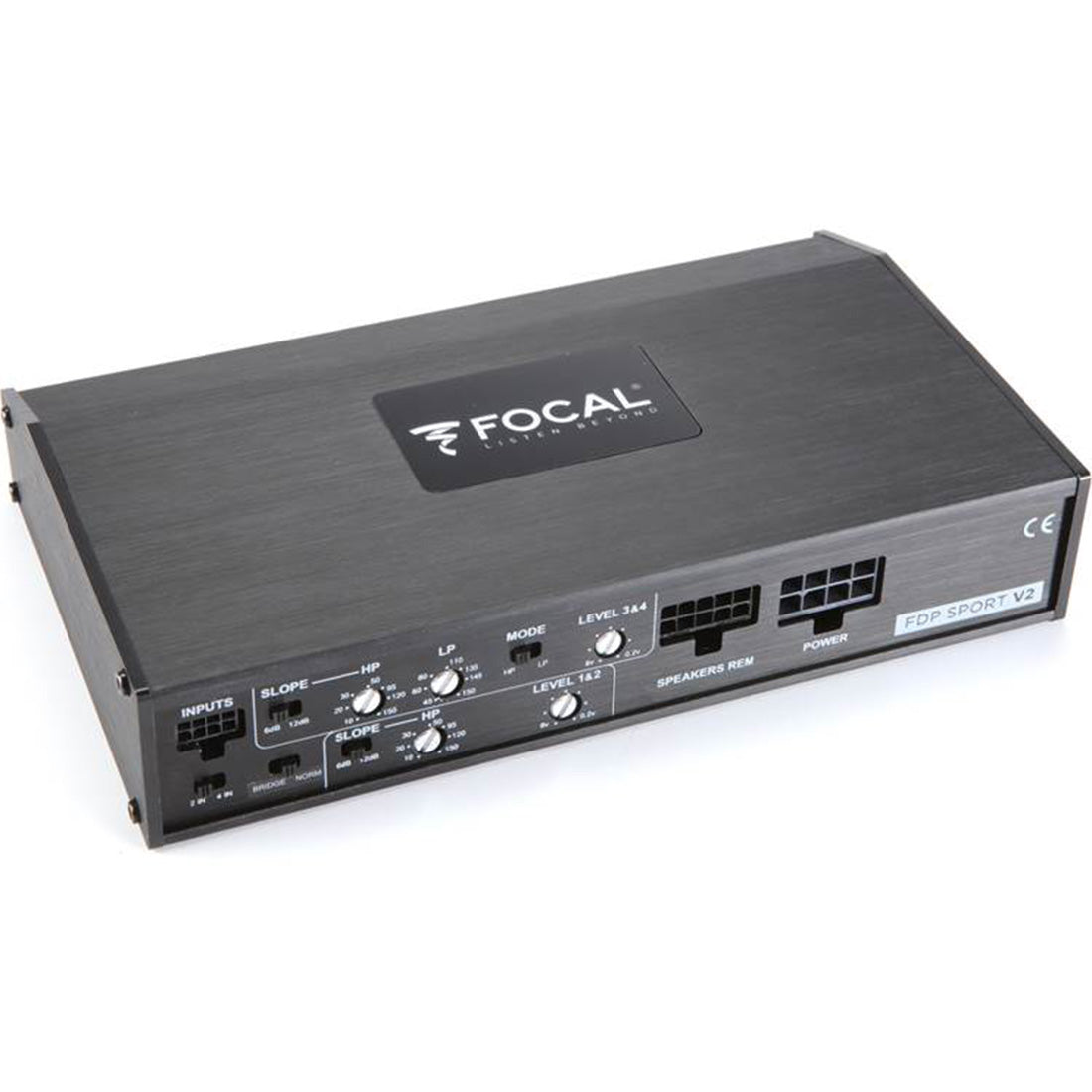 Focal FDP SPORT V2 Compact 4-Channel Class D Motorcycle & ATV Amplifie - Gibbys
