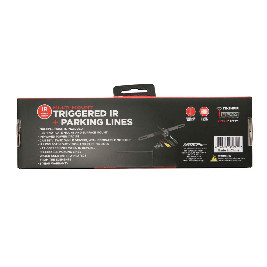 iBEAM TE-2MPIR IR Accessory Camera With Multi-Mounts (TE2MPIR)