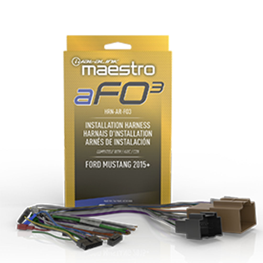 iDatalink Maestro HRN-AR-FO3 Amplifier Replacement Harness for Select ...