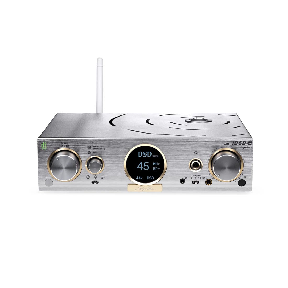 iFi Audio 0301006 Pro iDSD Signature DAC Streamer Headphone Amp (0301006)