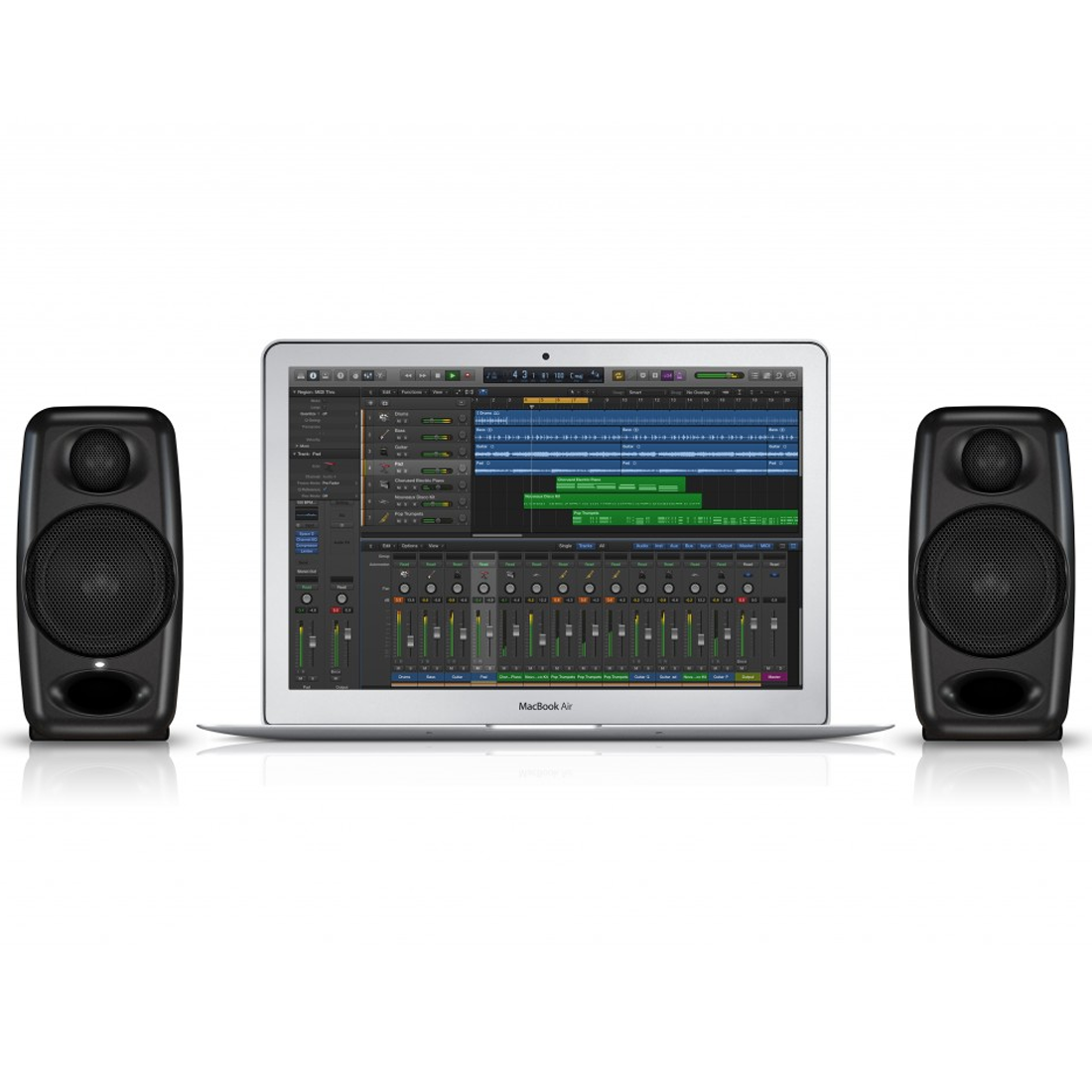 IK Multimedia iLoud Micro Monitor Portable Studio Monitor Pair  11-34162