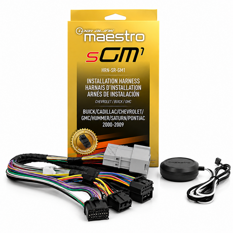 iDatalink Maestro HRN-SR-GM1 MSR Installation Harness for Select GM Vehicles