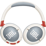 JBL Junior 470NC - White - Wireless over-ear noise cancelling kids headphones - Right