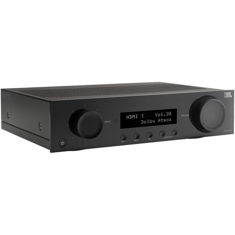 Black JBL MA710 AV receiver