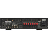 Back panel of a JBL MA710 with various connectors