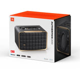 Box packaging of a JBL Authentics 200 speaker