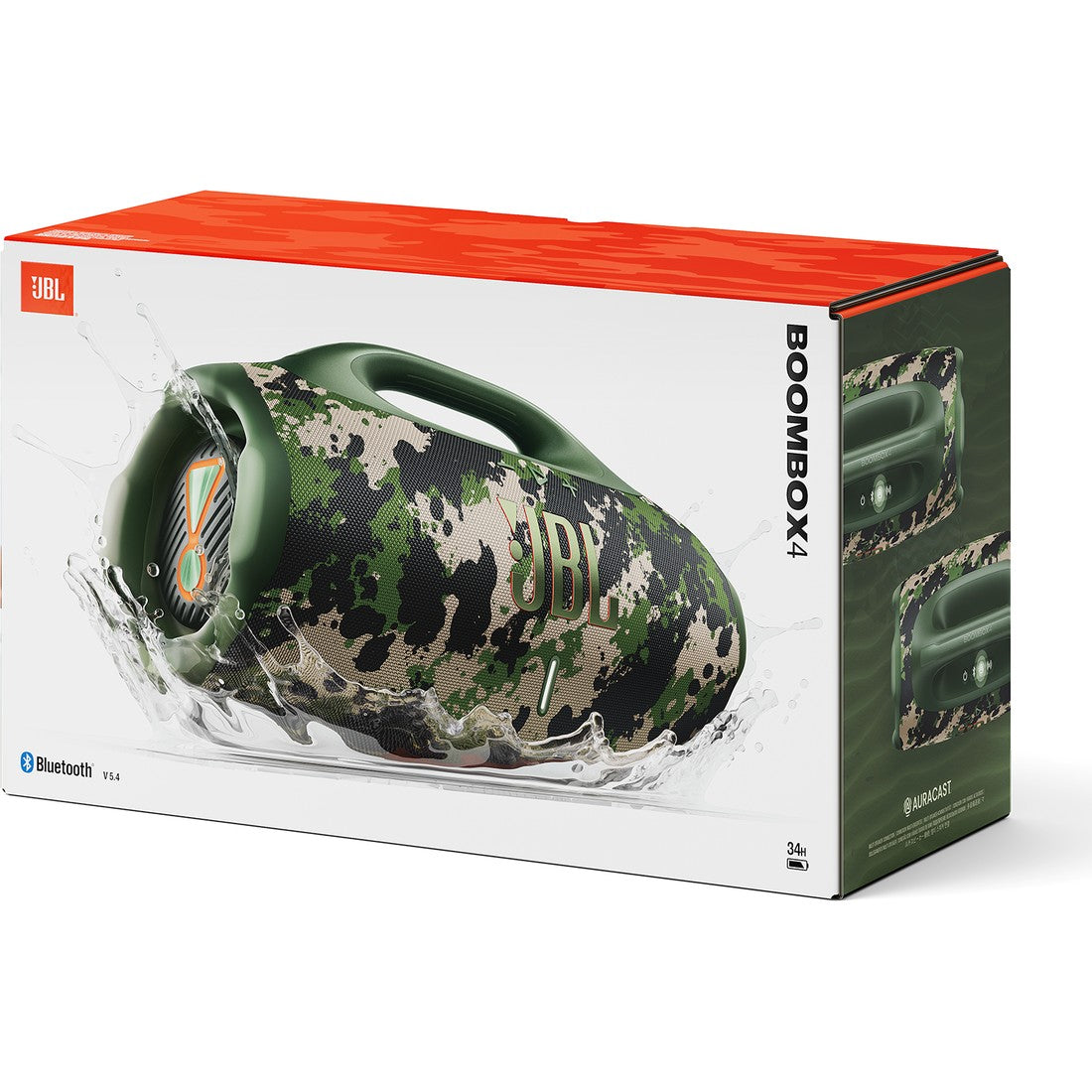 JBL Boombox 4 - Squad - Most powerful JBL portable waterproof speaker with massive JBL Pro Sound - Detailshot 3