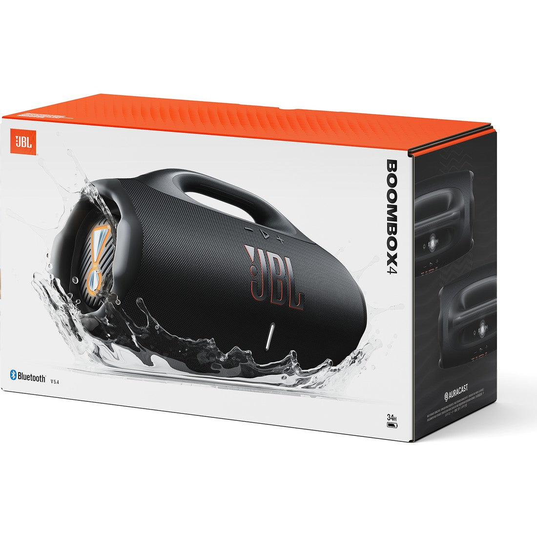 JBL Boombox 4 - Black - Most powerful JBL portable waterproof speaker with massive JBL Pro Sound - Detailshot 3